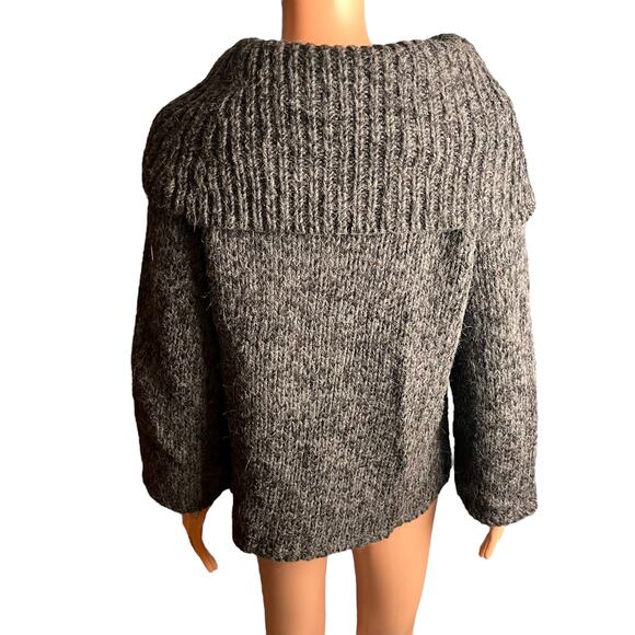 Michael Michael Kors Women’s Acrylic Alpaca Wool Blend Cowl Neck Sweater Large - Picture 3 of 7